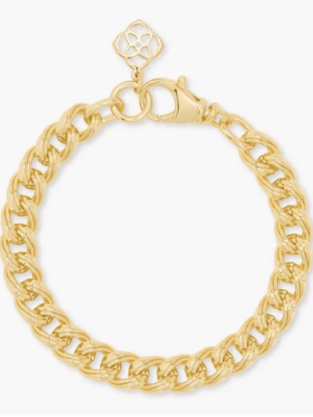 Kendra Scott gold chain bracelet